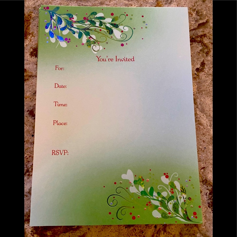 COPY - Papyrus holiday party invitations